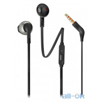 Навушники з мікрофоном JBL T205 Black UA UCRF